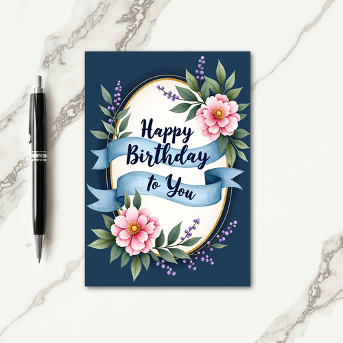Sweet Birthday Ribbon Card