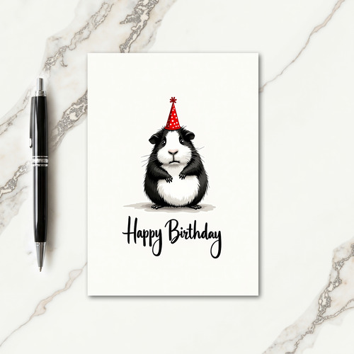 Sweet Birthday Rodent Card