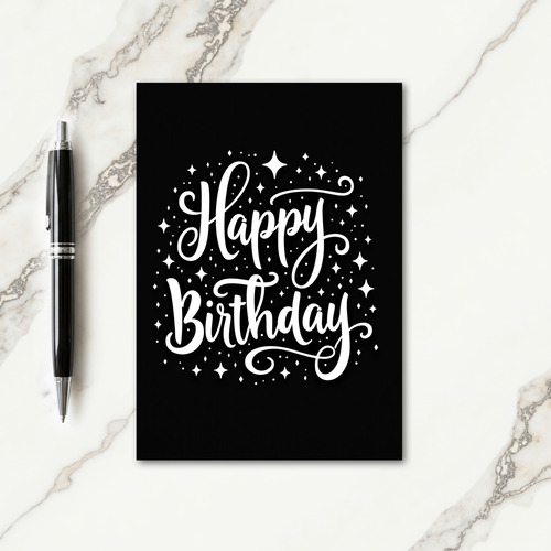 Sweet Birthday Scripted Card