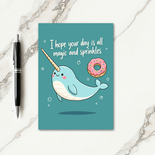 Sweet Birthday Sea Friend Card