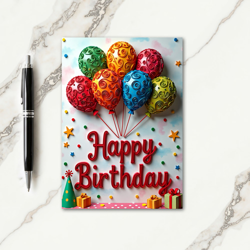 Sweet Birthday Spheres Card