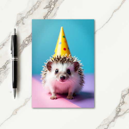 Sweet Birthday Spiky Hat Card