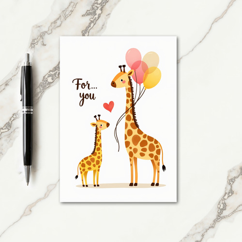 Sweet Birthday Spotted Creatures Card
