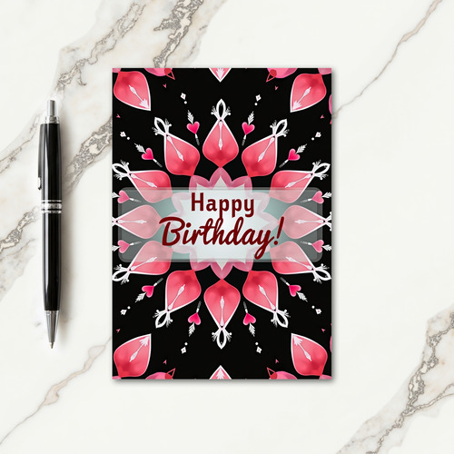 Sweet Birthday Starburst Card