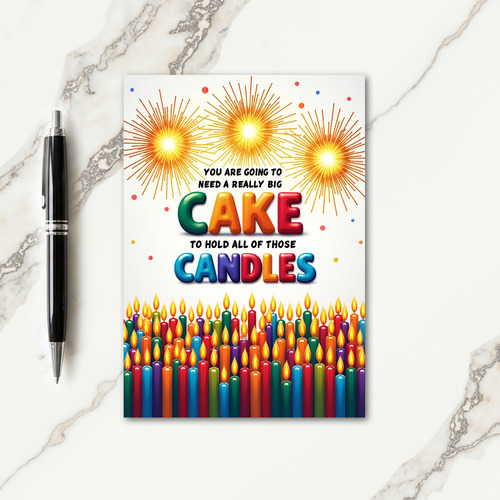 Sweet Birthday Starbursts Card