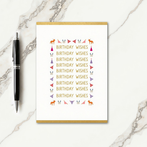 Sweet Birthday Steeds Card