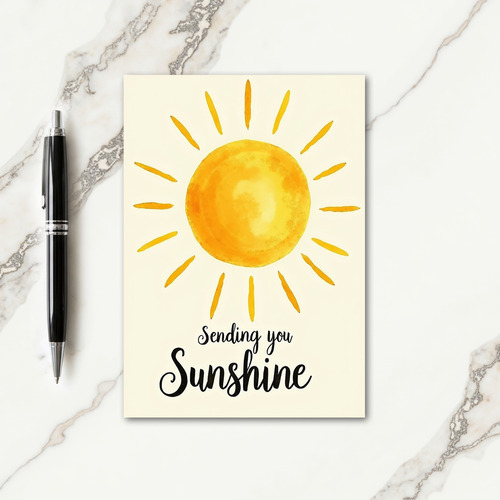 Sweet Birthday Sunbeam Card