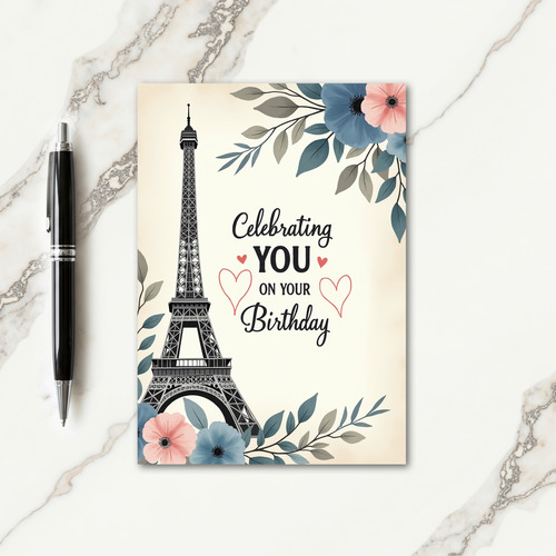 Sweet Birthday Tower Card