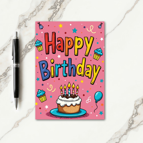Sweet Birthday Treat Card