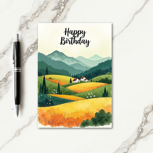 Sweet Birthday Vista Card