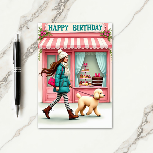 Sweet Birthday Walkies Card