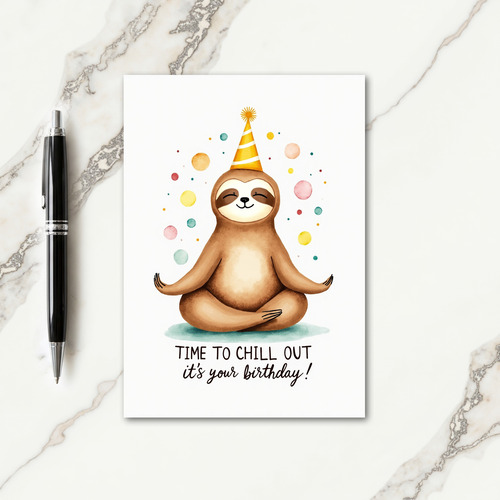 Sweet Birthday Watercolor Card