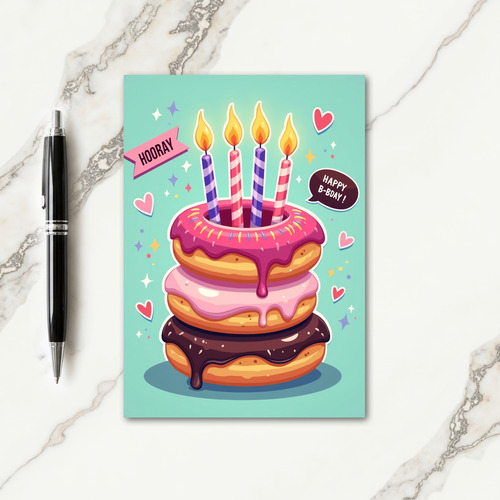 Sweet Birthday Whimsical Cake Card