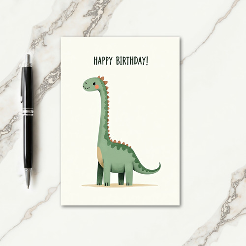 Sweet Birthday Whimsical Creature Card
