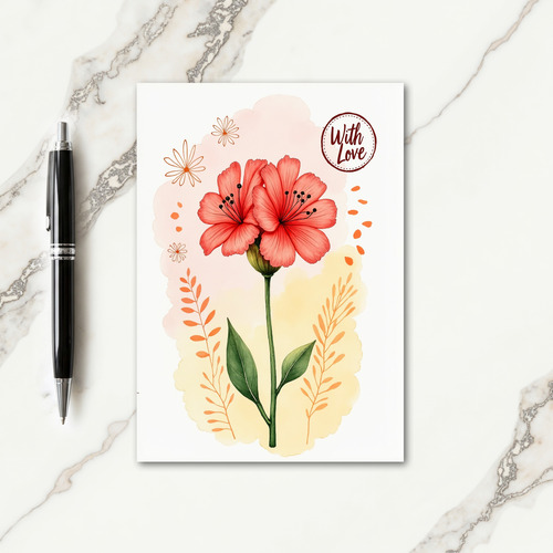 Sweet Blossom Birthday Card