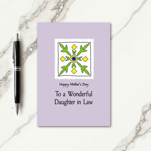 Sweet Blossom Mother Card