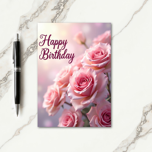 Sweet Botanical Script Card