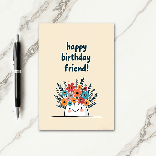 Sweet Bouquet Birthday Card