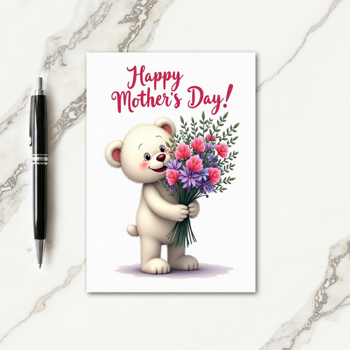 Sweet Bouquet Mothers Day Card