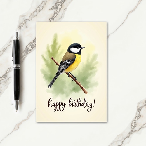 Sweet Branch Bird Card