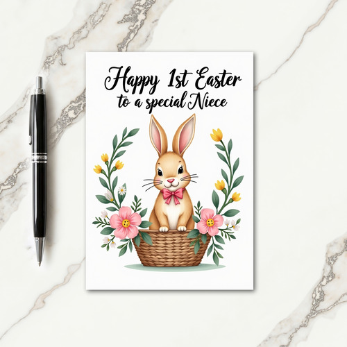 Sweet Bunny Celebration Card