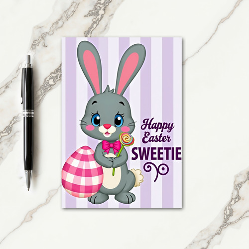 Sweet Bunny Easter Greeting Card