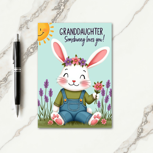 Sweet Bunny Family Love Card