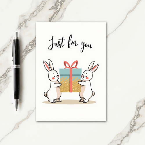 Sweet Bunny Gift Card