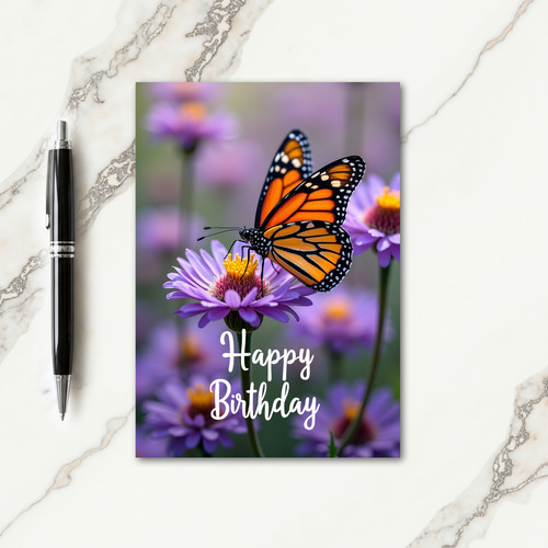 Sweet Butterfly Birthday Card