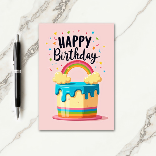 Sweet Cake Celebration Card