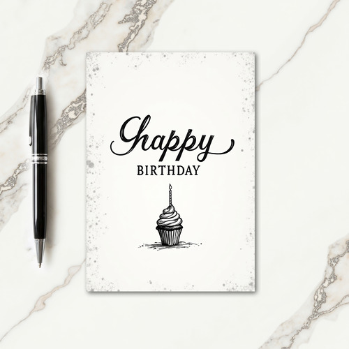 Sweet Candle Cake Card