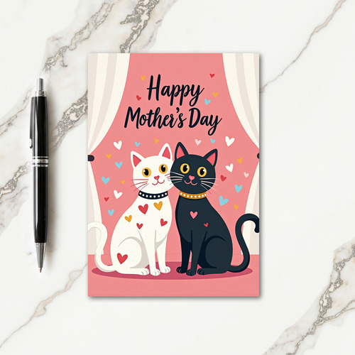 Sweet Cats Mother Day Card
