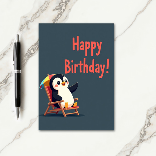 Sweet Chair Birthday Card