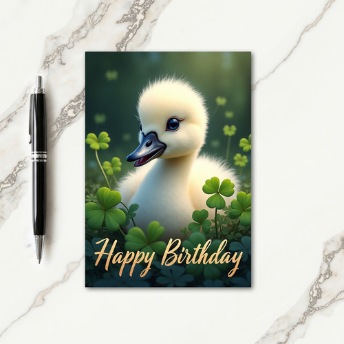 Sweet Chick Birthday Card