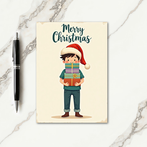 Sweet Child Christmas Card