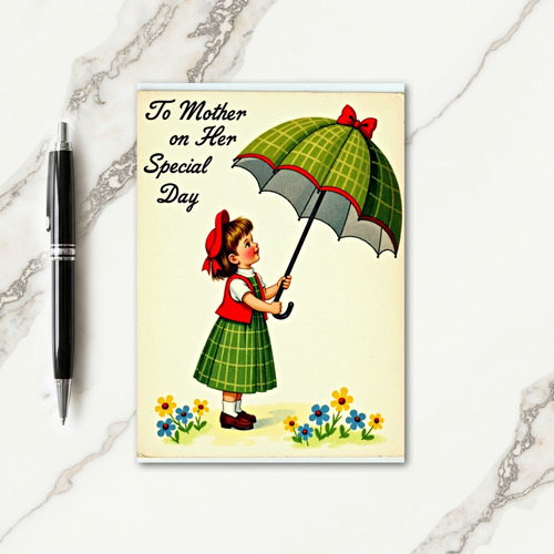 Sweet Child Mothers Day Card