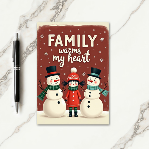 Sweet Christmas Child Card