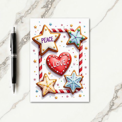 Sweet Christmas Cookie Card