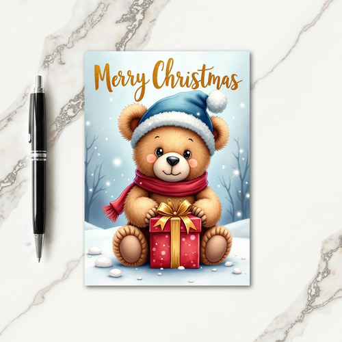 Sweet Christmas Creature Card