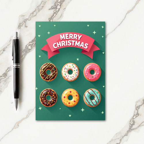 Sweet Christmas Pastry Card