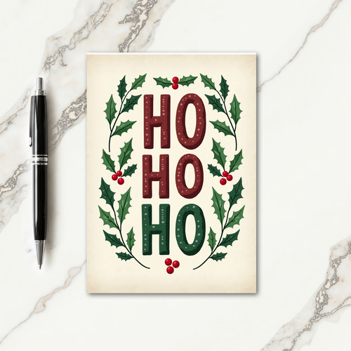 Sweet Christmas Text Card
