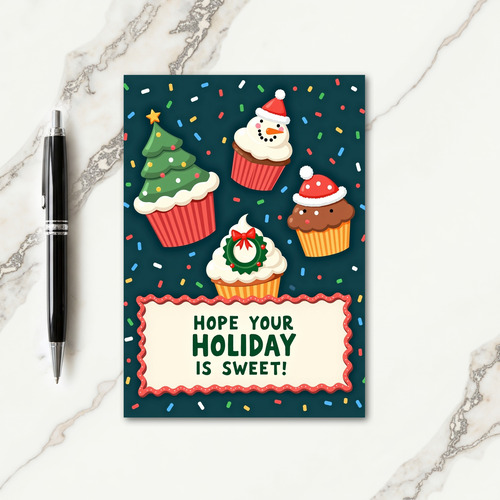 Sweet Christmas Treats Card