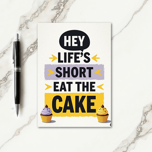 Sweet Confectionery Birthday Card