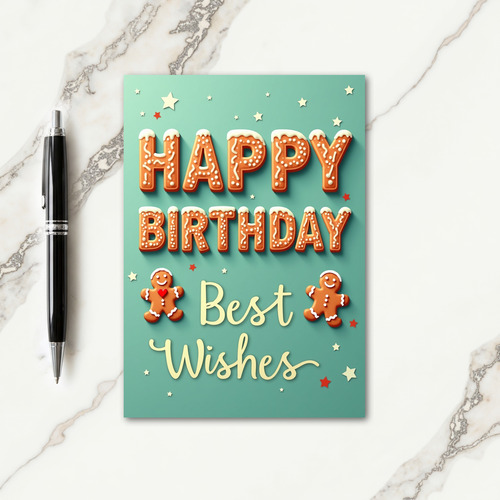 Sweet Cookie Birthday Card