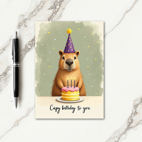 Sweet Critter Birthday Card