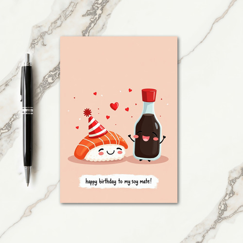 Sweet Culinary Birthday Card
