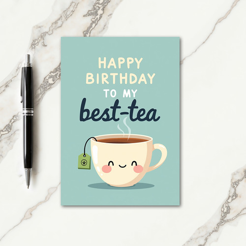 Sweet Cup Birthday Card
