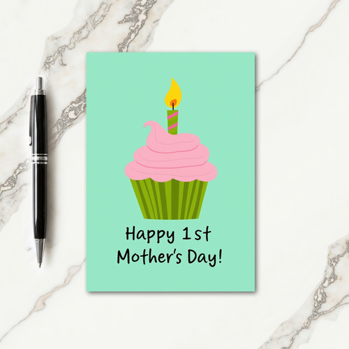 Sweet Cupcake Mothers Day Card