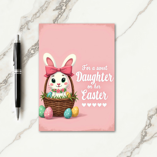 Sweet Daughter Easter Day Card