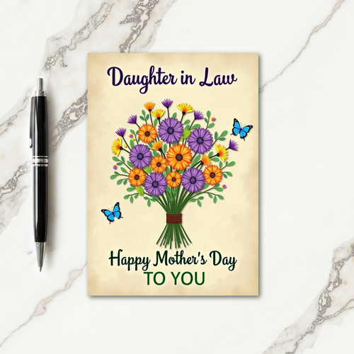 Sweet Daughter In Law Card